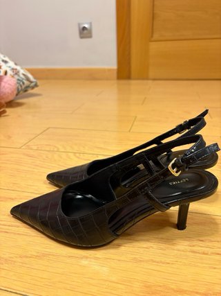 Zapatos de tacón Lefties negros talla 36