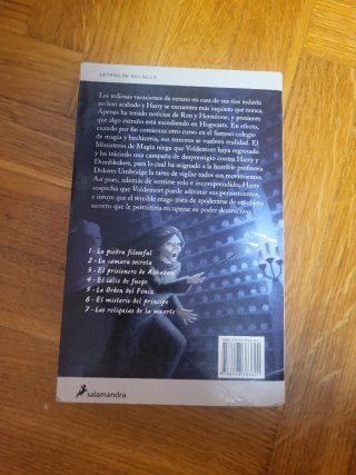 Harry Potter 5 y la orden del Fénix