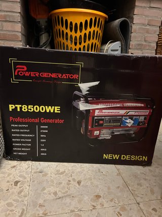 Generador PT8500WE Profesional Nuevo