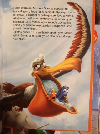 Libro infantil Buscando a Nemo