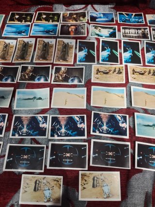 Lote Cromos Vintage Star Wars
