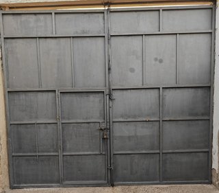 Puerta de hierro exterior/garaje