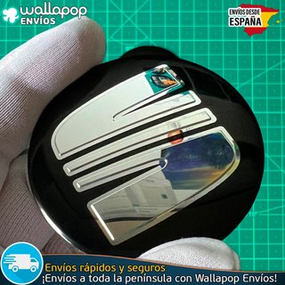 Pack X4 Emblemas Sea 56mm Tapas Pegatinas Llantas