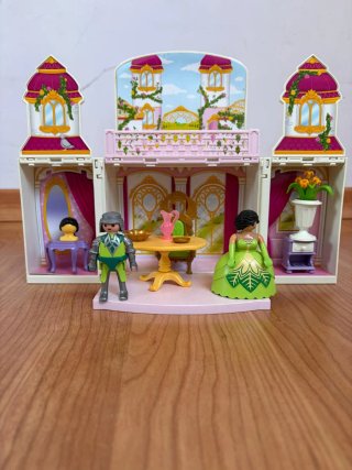 Juego de castillo de juguete