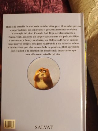 Libro infantil Bolt