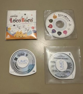 Lote LocoRoco Promo y Pre-producción PSP