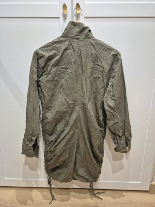 Vestido Camisero Verde Militar Ruched
