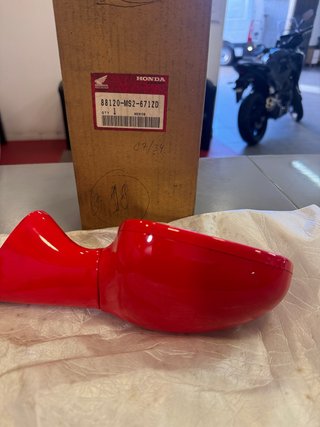 Espelho Honda CBR 1000 F 1989 Vermelho