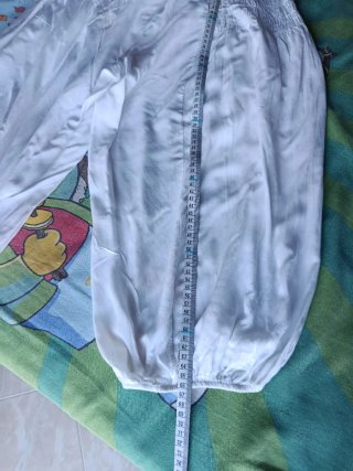 Pantalone harem al ginocchio seta 50%