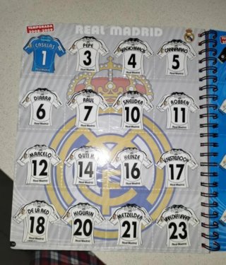 SET COMPLETO MAGNETI CALCIO MEGA REAL MADRID