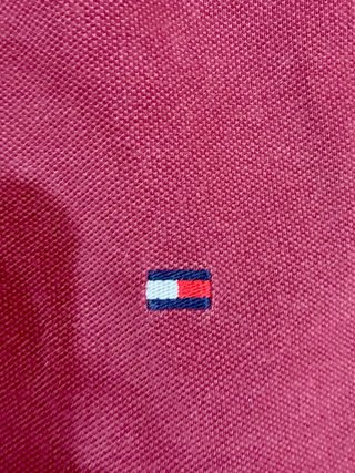 Polo Tommy Hilfiger Rojo Talla M