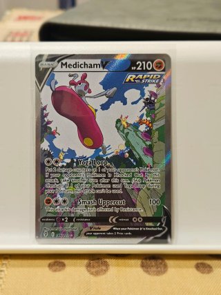 Carta Pokémon Medicham V 186/203
