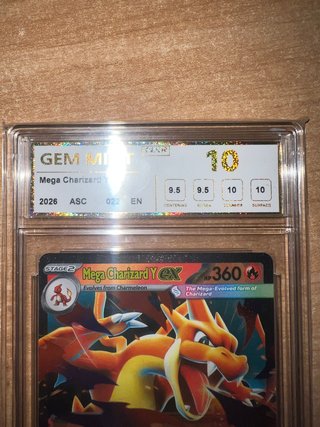 Mega Charizard Y EX Carta Pokémon Inglés