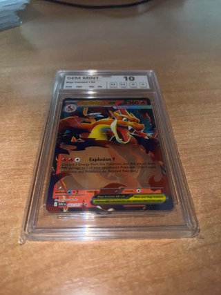Mega Charizard Y EX Carta Pokémon Inglés
