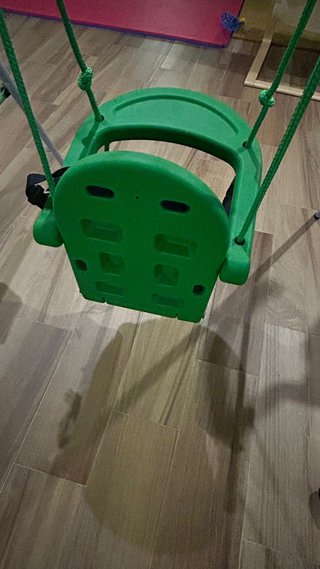 Columpio para bebé verde