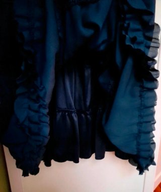 Vestido corto lentejuelas espalda  V MARIBEL RUIZ