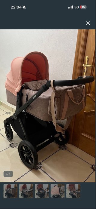 Passeggino Jane Muum Rosa