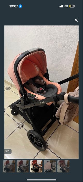 Passeggino Jane Muum Rosa