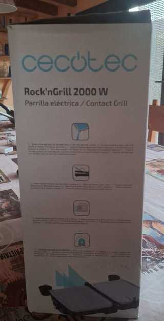Parrilla Eléctrica Rock n Grill 2000