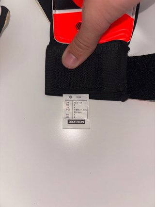 Guantes Portero Kipsta First Niño Rojo