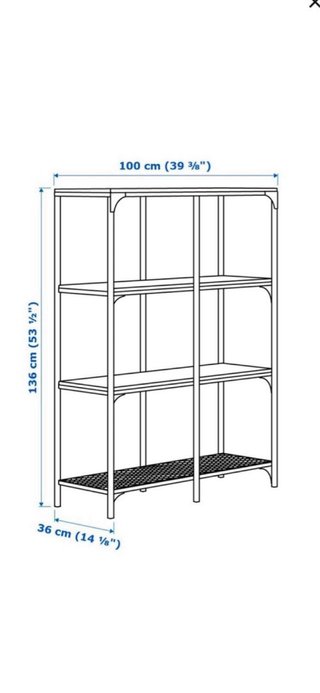 Estantería Fjallbo Ikea