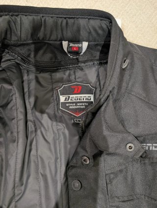 Chaqueta Moto Invierno/Verano Negra