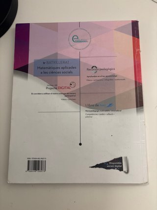 Matemàtiques aplicades a les ciències socials 1
