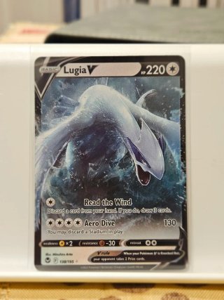 Carta Pokémon Lugia V 220 HP