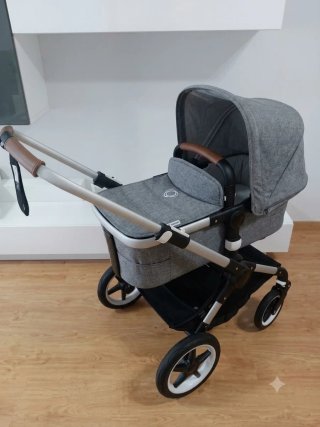 Carro Bugaboo Fox Bebé Gris