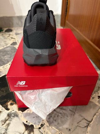 New Balance Tektrel Scarpe Uomo Nere/Grigie