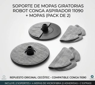 2 Soportes y mopas Conga 11090