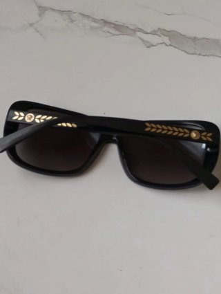 Gafas  Versace mujer negras Doradas