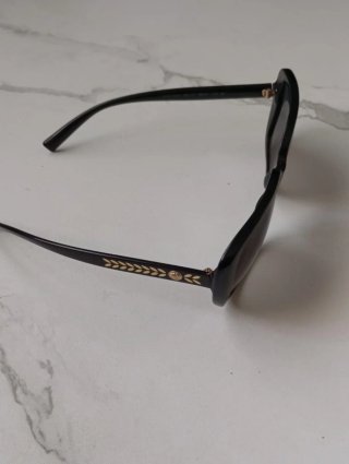 Gafas  Versace mujer negras Doradas