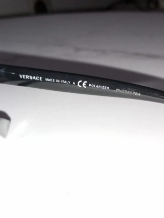 Gafas  Versace mujer negras Doradas