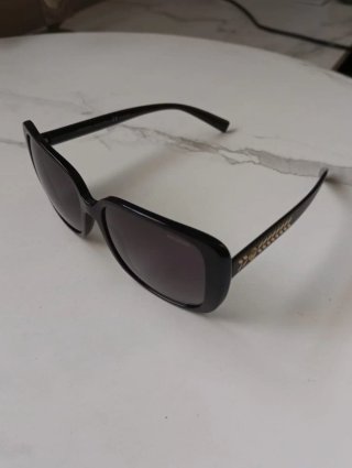 Gafas  Versace mujer negras Doradas