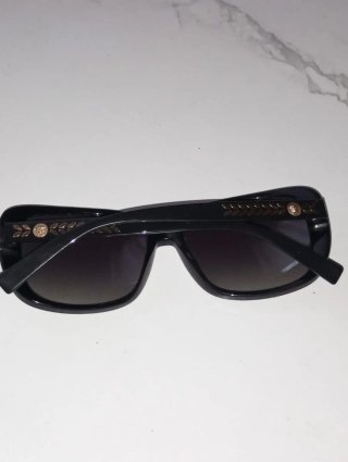 Gafas  Versace mujer negras Doradas