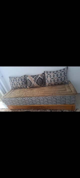 Fundas Sofá Marroquí Beige y Marrón