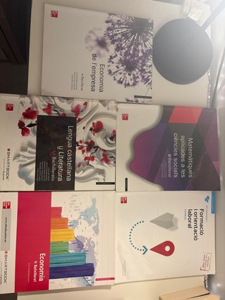 Pack libros 1r batxillerat