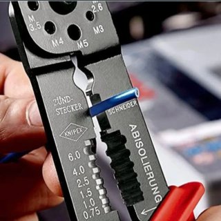 Alicate Crimpador Pelacable 240mm KNIPEX 97 22 240