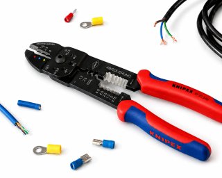Alicate Crimpador Pelacable 240mm KNIPEX 97 22 240