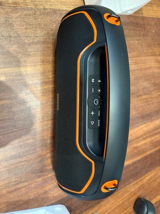Altavoz Bluetooth VUOPAX B48A Negro/Naranja