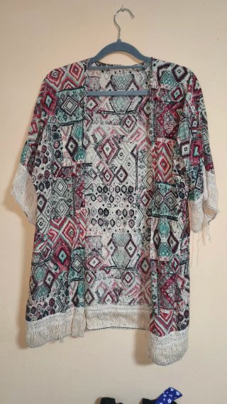 Kimono Multicolor Talla Única