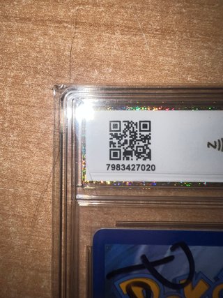 Reshiram EX en inglés, calificación 9.5 Gem Mint