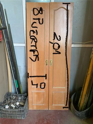 Puertas de madera interior pino maciza