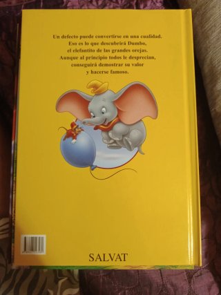libro infantil Dumbo