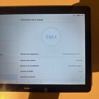 Tablet Huawei MediaPad T3 10 Plateada