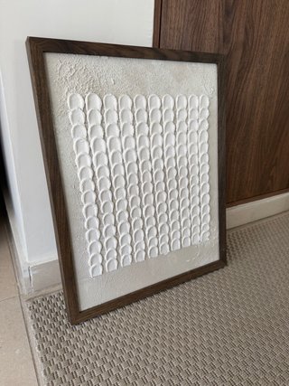 Quadro materico texture art legno
