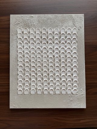 Quadro materico texture art legno