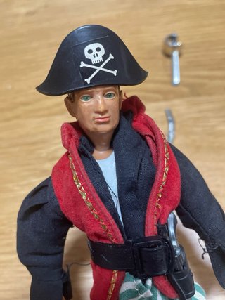Madelman Capitán Pirata Colección Antigua