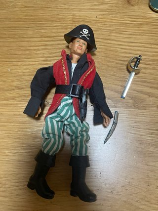 Madelman Capitán Pirata Colección Antigua